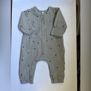 Rylee + Cru Green Onesie